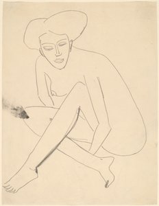 Dodo seduto da Ernst Ludwig Kirchner