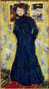 Doris, in piedi da Ernst Ludwig Kirchner