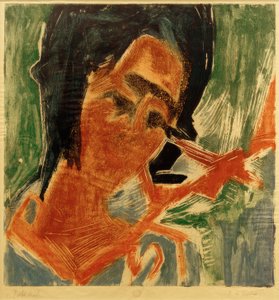E. L. Kirchner, Ragazza giovane da Ernst Ludwig Kirchner
