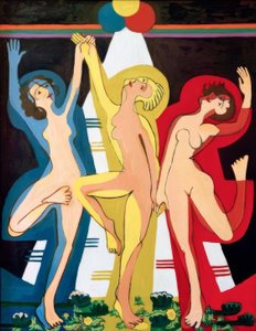 Danza dei colori II da Ernst Ludwig Kirchner
