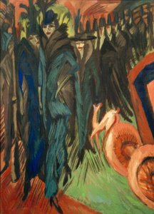 Friedrichstraße, Berlino da Ernst Ludwig Kirchner