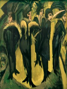 Cinque donne sulla strada da Ernst Ludwig Kirchner