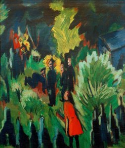 Giardino Graef a Jena da Ernst Ludwig Kirchner
