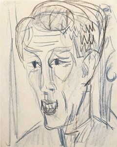 Kopf Bauknecht da Ernst Ludwig Kirchner