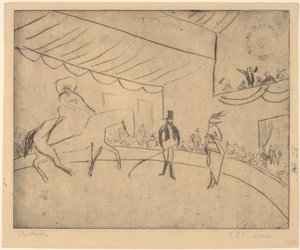 Ippodromo da Ernst Ludwig Kirchner