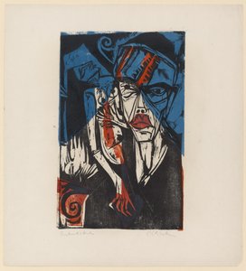 Illustrazione per Peter Schlemihl di Adalbert von Chamisso da Ernst Ludwig Kirchner