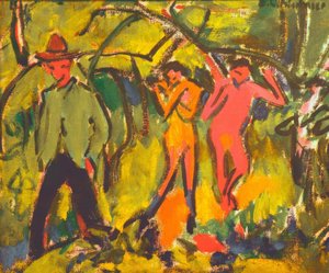 Nel bosco da Ernst Ludwig Kirchner