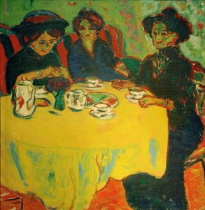 Tavola da caffè da Ernst Ludwig Kirchner