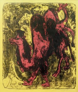 Cammello e dromedario da Ernst Ludwig Kirchner