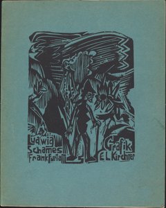 Ludwig Schames Francoforte a M Grafica E L Kirchner