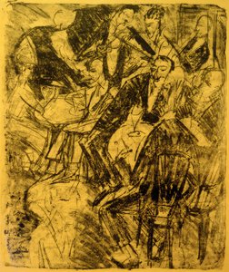 Ristorante musicale da Ernst Ludwig Kirchner