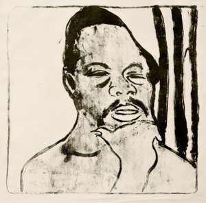 Testa di negro da Ernst Ludwig Kirchner