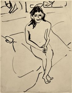 Senza titolo (Marcella) da Ernst Ludwig Kirchner