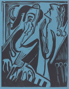 Pianista e cantante da Ernst Ludwig Kirchner