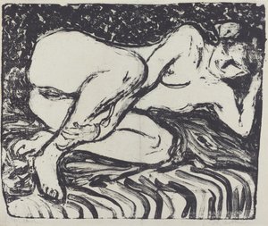 Nudo sdraiato da Ernst Ludwig Kirchner