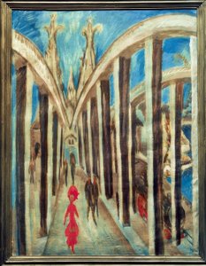 Ponte sul Reno a Colonia da Ernst Ludwig Kirchner