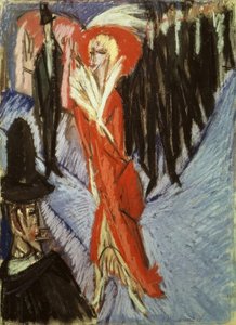 Cocotte rossa da Ernst Ludwig Kirchner