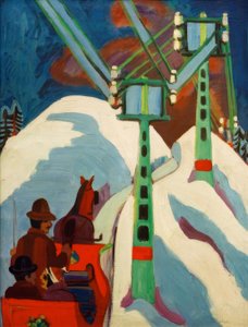 Giro in slitta da Ernst Ludwig Kirchner