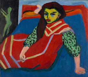 Ragazza Seduta (Fränzi Fehrmann)