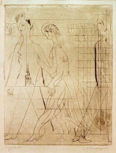 Scena di strada da Ernst Ludwig Kirchner