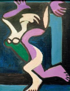 Nudo di donna danzante, Gret Palucca da Ernst Ludwig Kirchner