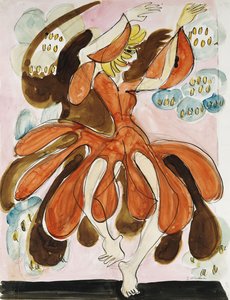 La danzatrice Palucca (Die Tanzerin Palucca), c. 1930-31 da Ernst Ludwig Kirchner