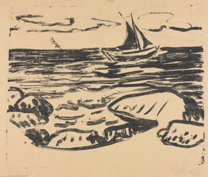 Il mare vicino a Staberhuk