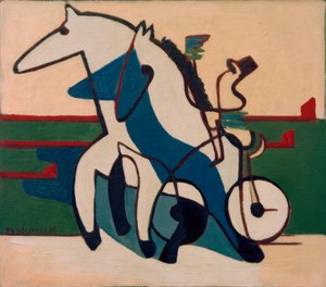 Carrozza a cavalli da Ernst Ludwig Kirchner