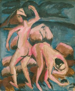 Due bagnanti Fehmarn, 1912