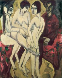 Il giudizio di Paride da Ernst Ludwig Kirchner