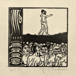 Davanti alle persone da Ernst Ludwig Kirchner