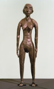 Nudo femminile in piedi (Figura in piedi) da Ernst Ludwig Kirchner