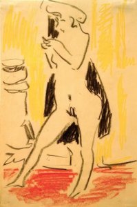 Modello femminile da Ernst Ludwig Kirchner