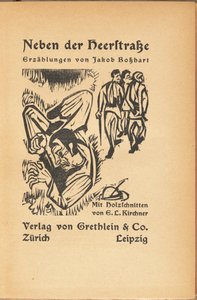 Jakob Bosshart: Vicino alla strada principale