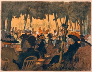 Persone nel parco