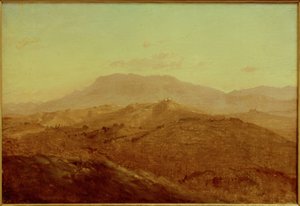 Vista da Olevano su Paliano