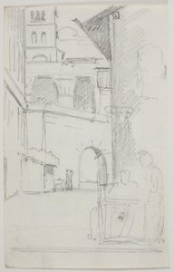 Studio per "Il letterato e la ragazza"