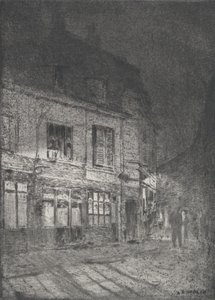 Lille: Liebesgässchen, 1916 da Ernst Oppler
