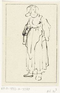 Contadina in piedi da Ernst Willem Jan Bagelaar