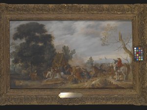 La Scaramuccia da Esaias I van de Velde