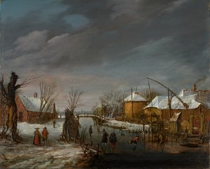 Scena invernale da Esaias I van de Velde