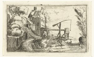 Casa o fabbrica su un canale da Esaias van de Velde (rejected attribution)