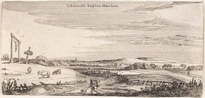 Galgebakke vicino a Haarlem da Esaias van de Velde