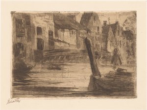 Dordrecht da Etha Fles (signed by artist)