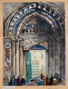 Damascus Khan, c.1919-21 da Ethel Brilliana Tweedie