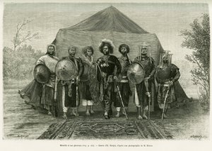 Ritratto del Principe Menelik II d