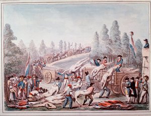 Trasporto di cadaveri durante la Rivoluzione