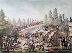 Trasporto delle vittime del Terrore