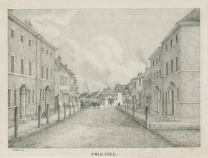 Tamworth - Cole-hill: litografia da Etienne Bruno Hamel
