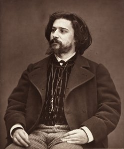 Alphonse Daudet, romanziere francese, 1849-1897, c. 1876 da Etienne Carjat